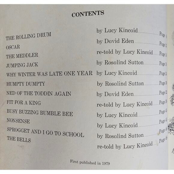 1979 AGAIN and AGAIN TALES Read AGAIN Series Hardcover Vintage BOOK - Picture 5 of 6